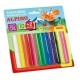 PLASTILINA ALPINO BLISTER 10+2 17GR